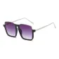 Black Silver Frame Gradient Gray