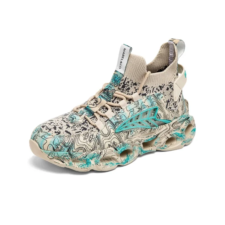 MABEL&CO Cushioning Wear-Resistant Breathable Impact-Resistant Lightweight Rebound Low-Top Running Shoes Men's-7