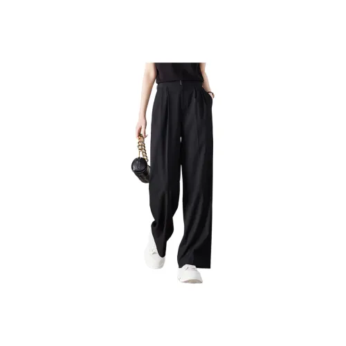 TOUCH MISS Casual Pants Women's Trendy Black