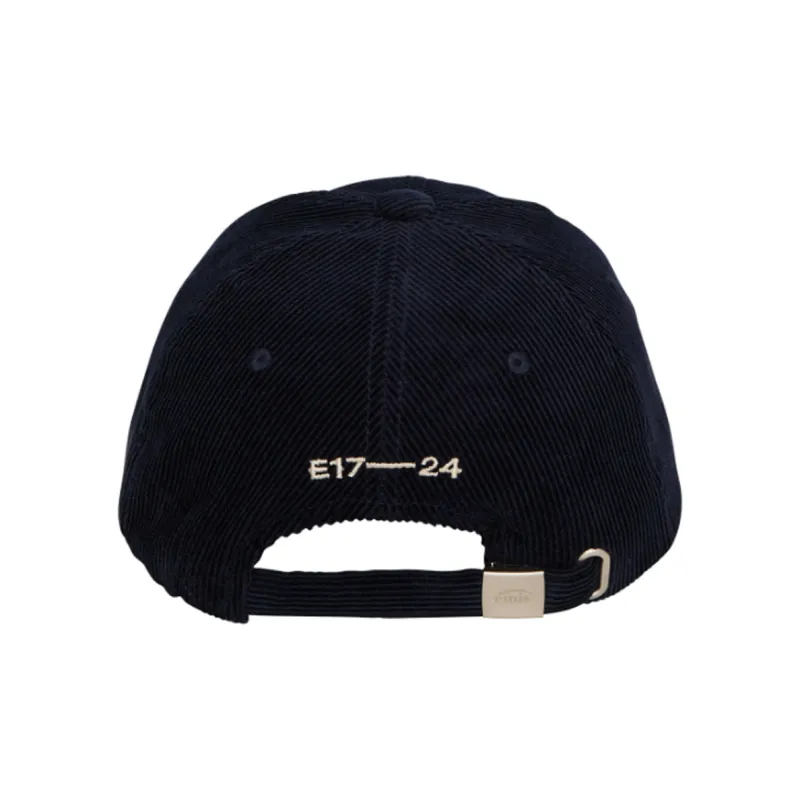 Emis Cotton Baseball Caps Unisex Dark Blue-2