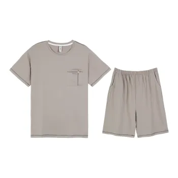 WOLFSFUL Pajama Set Men's Apricot Skin