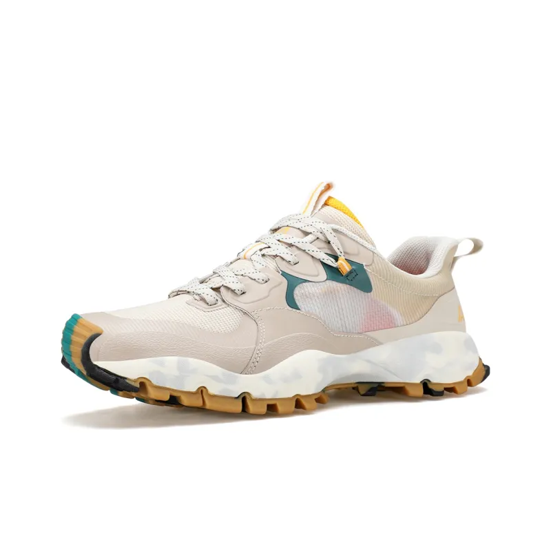 HUMTTO Shock Absorbers Slip Resistant, Abrasion Resistant, Breathable Low Top Outdoor Shoes Men's Beige-2