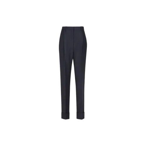 PRADA Suit Trousers Women's Marine Blue