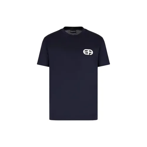 EMPORIO ARMANI T-Shirts Men Blue