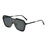 Black Frame with Black Gray Lens