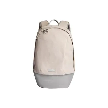 BELLROY Nylon Fabric Backpack Medium Size Unisex Silver Shell Gray