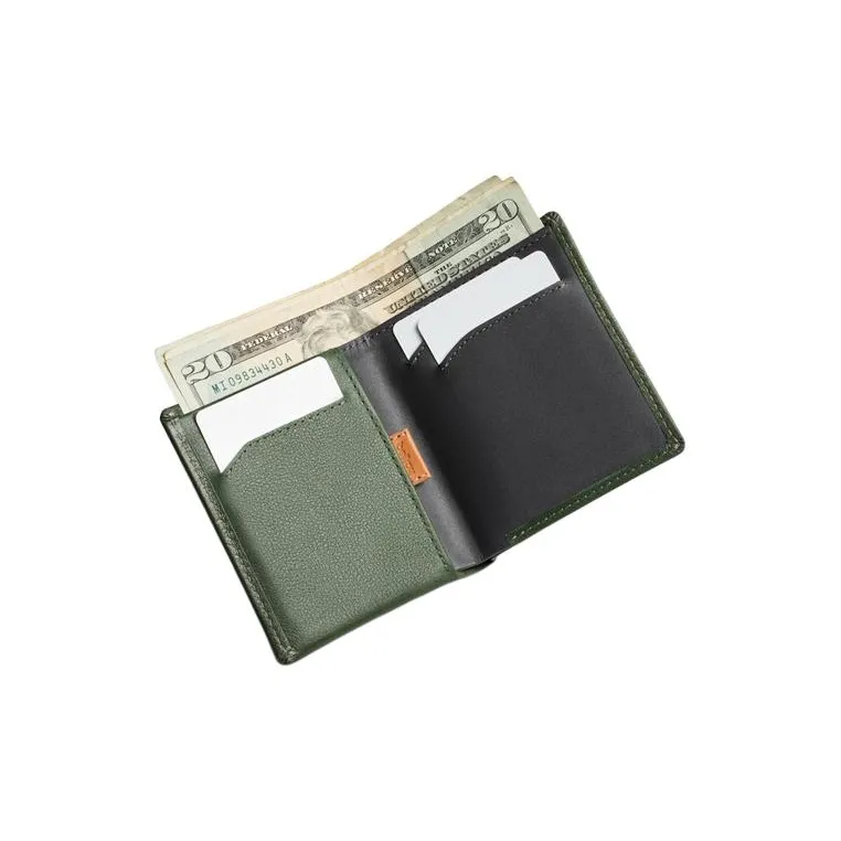 BELLROY Cow Leather Wallet Men's Field Green-2