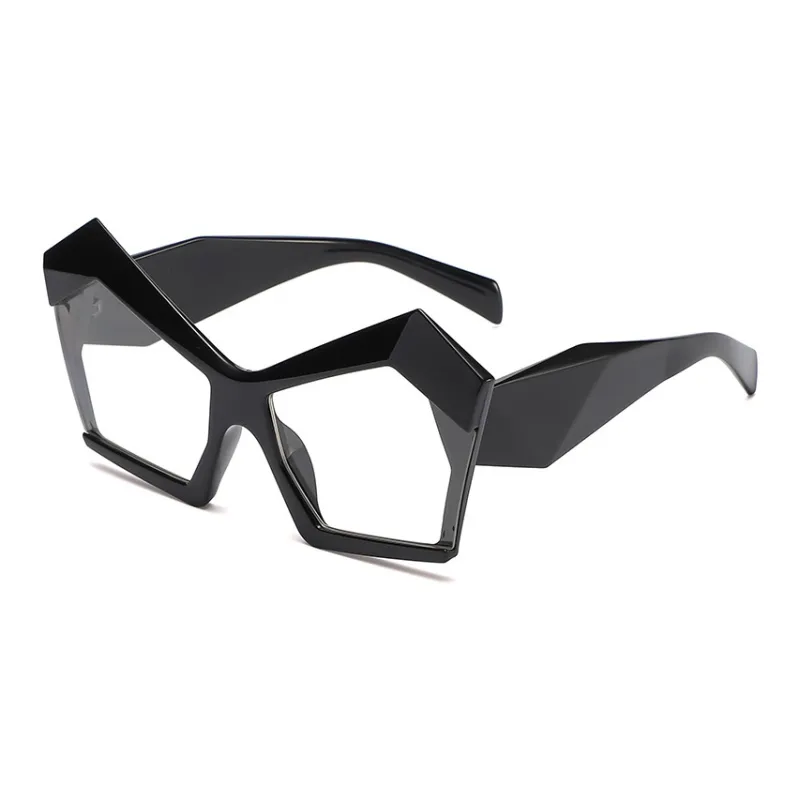 SOMAN Irregular Shape Sunglasses Women's-0