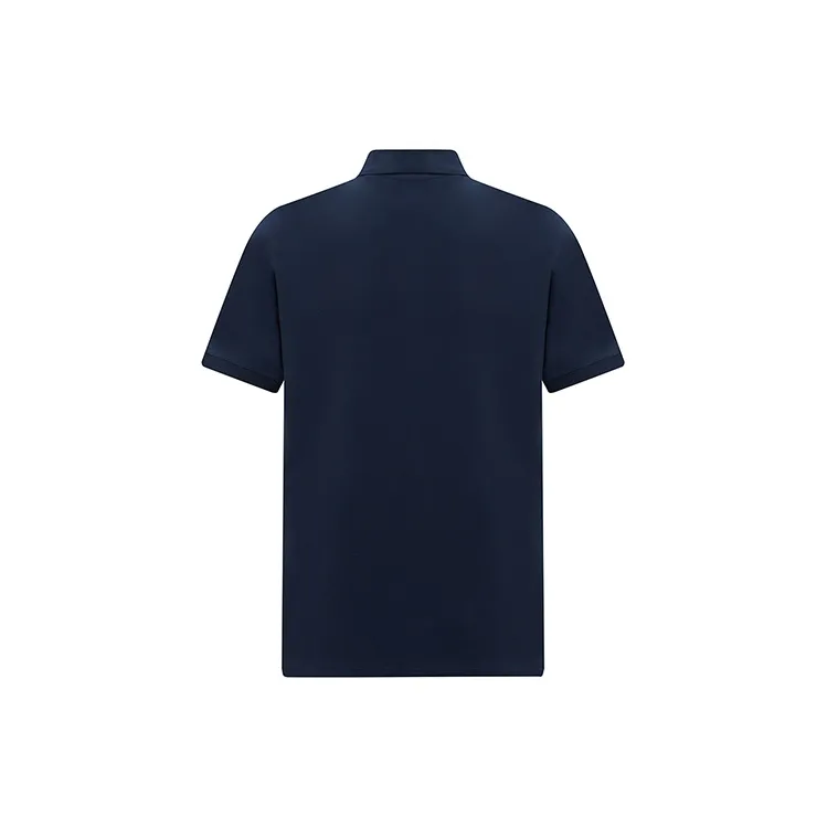 EMPORIO ARMANI SS24 Polo Shirt Men's Navy Blue-1