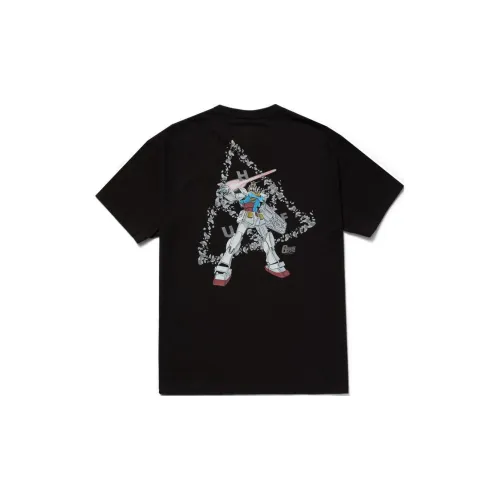 HUF Up To Co-branded Models T-Shirts Unisex Black