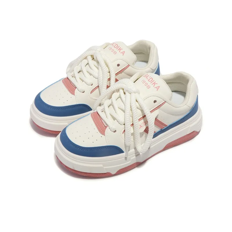 Miss Zhang Slip Resistant Water Resistant Cushioning Low Top Skateboard Shoes Women's Pink-33