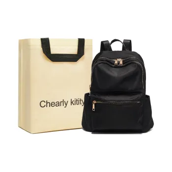 Chearly Kitity Backpacks Black