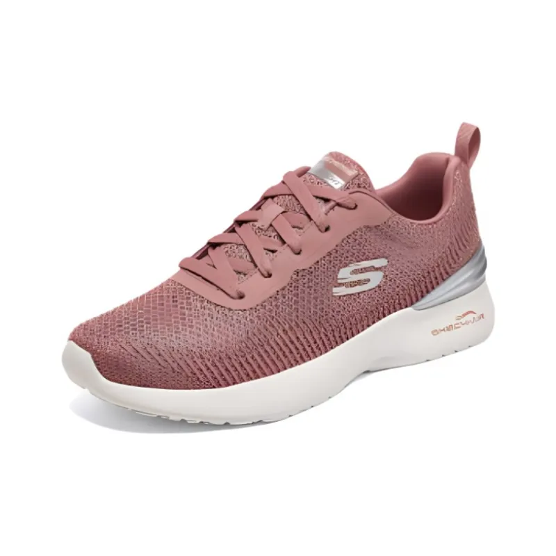 Skechers Cushioning Wear Resistant Low Top Casual Shoes Women's Pink-2