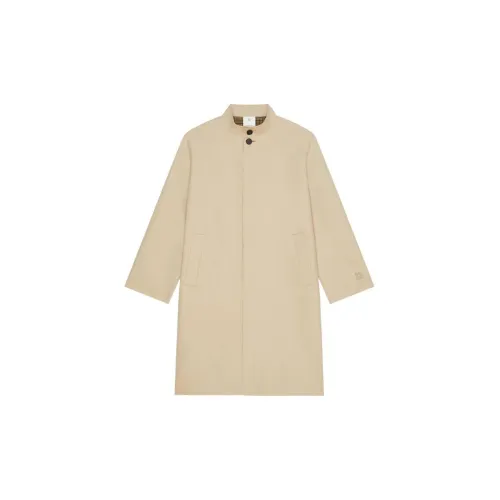 Givenchy Trench Coats Men Light Beige