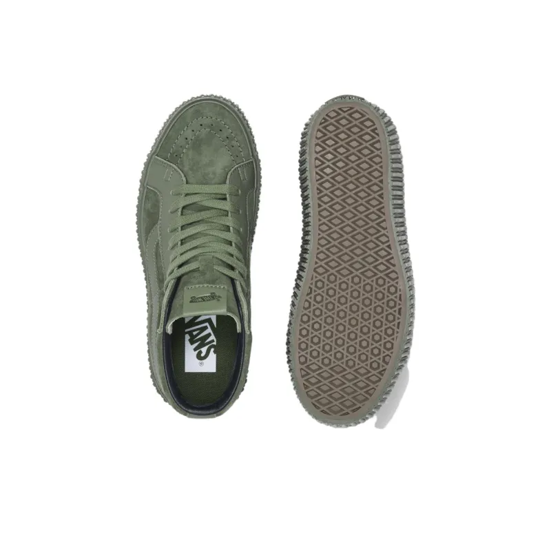 Sk8 Premium Vans Hi 38 Reissue Platform 'Army Green'-3
