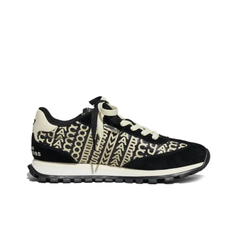 MARC JACOBS Low-Top Casual Shoes Unisex Black White-1