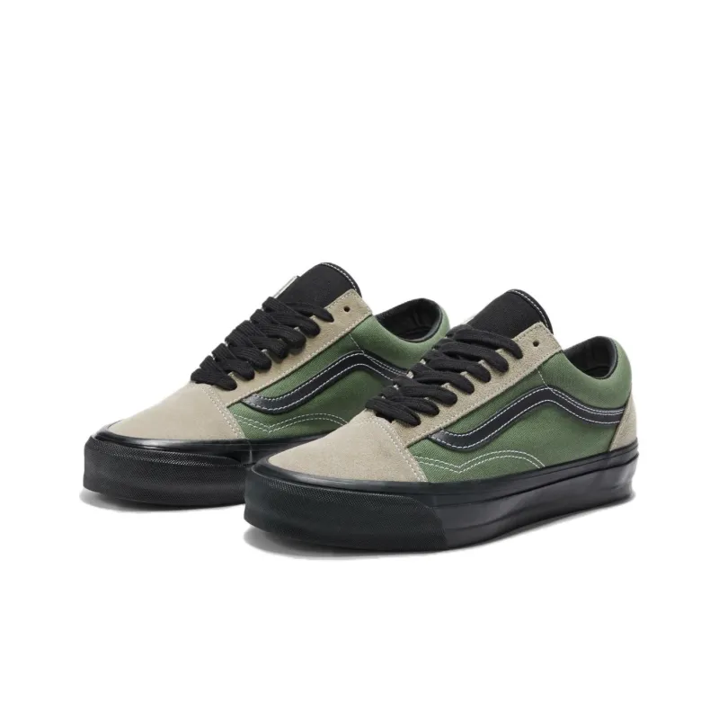 Vans Premium Old Skool 36 'Aluminum Grey Olive Green'-1