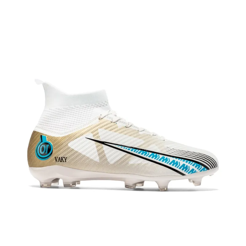 VAKY Cushioned Slip-Resistant Abrasion-Resistant Breathable Soccer Shoes Unisex-1