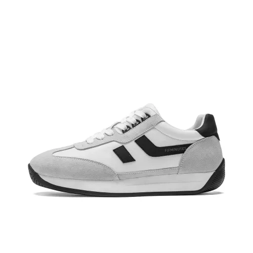 15 MINS Casual Shoes Men Low-Top White Gray