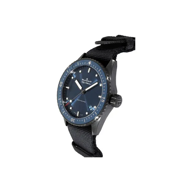 BLANCPAIN FIFTY FATHOMS Automatic Mechanical Movement Men's Watches Watch 43.6mm Blue Dial-1
