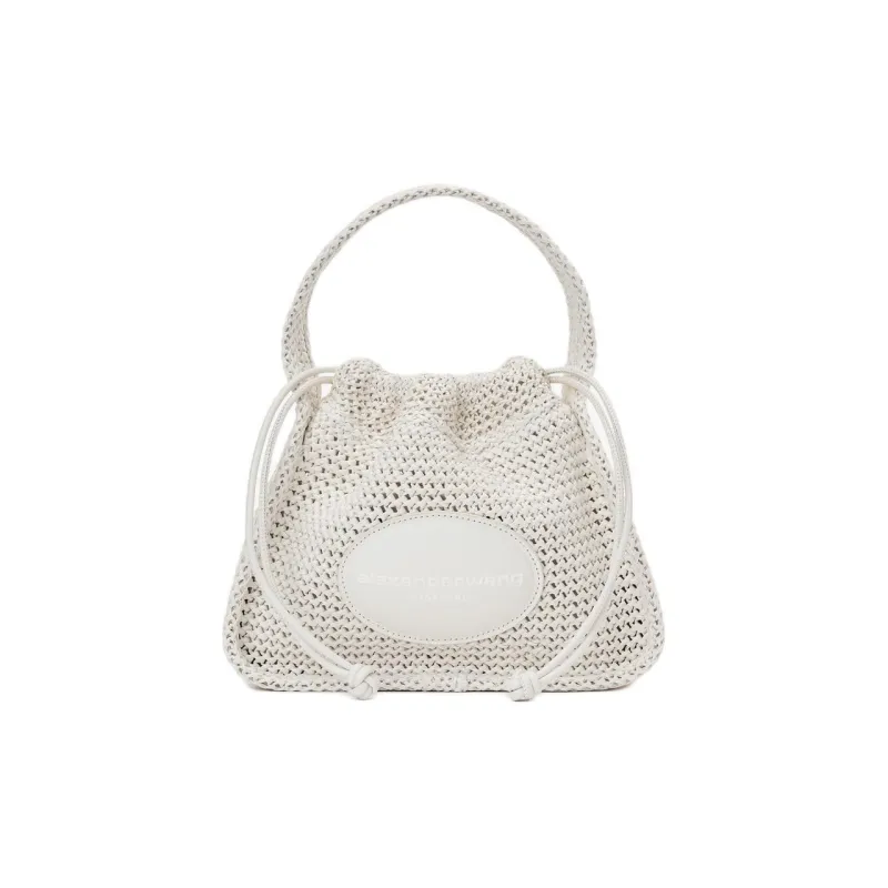 alexander wang Small Ryan Raffia-effect Bag-0