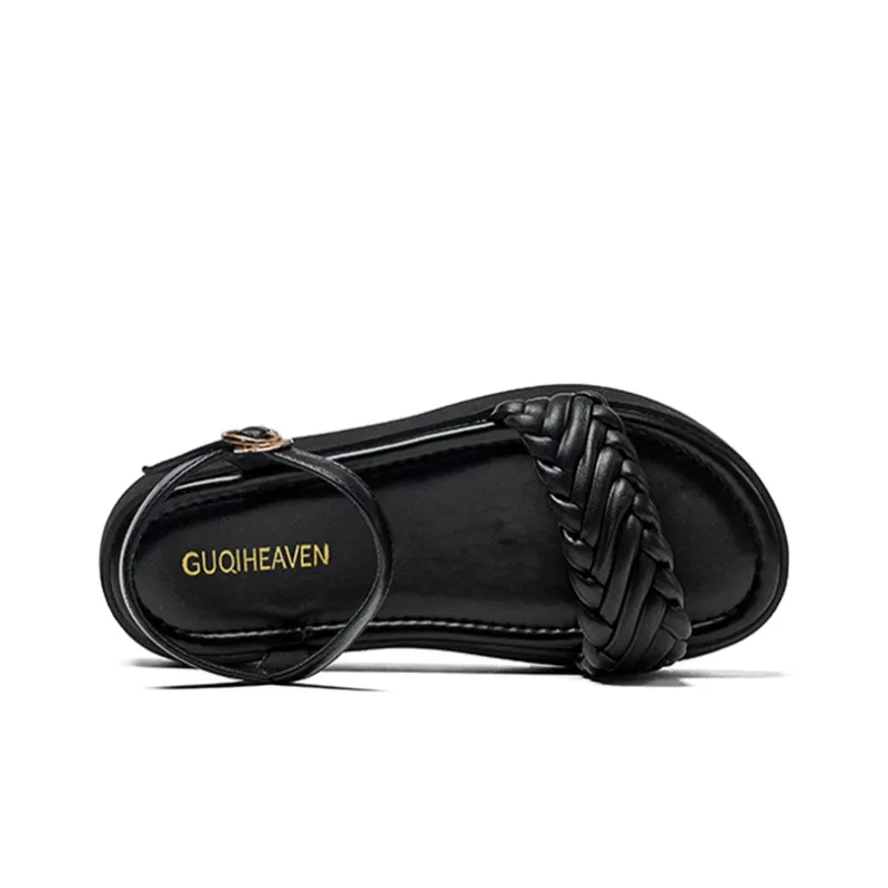Guci Tianlun GuQiheAven One Strap Sandals 3cm Women's-4