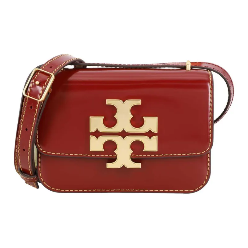 TORY BURCH Cow Leather Shoulder Bag Women's Burgundy-1