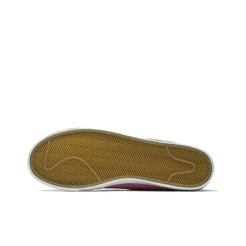 Nike Zoom All Court 2 Low Slip Resistant Cushioning Wear Resistant Low Top Skateboard Shoes Unisex Peach Pink-4