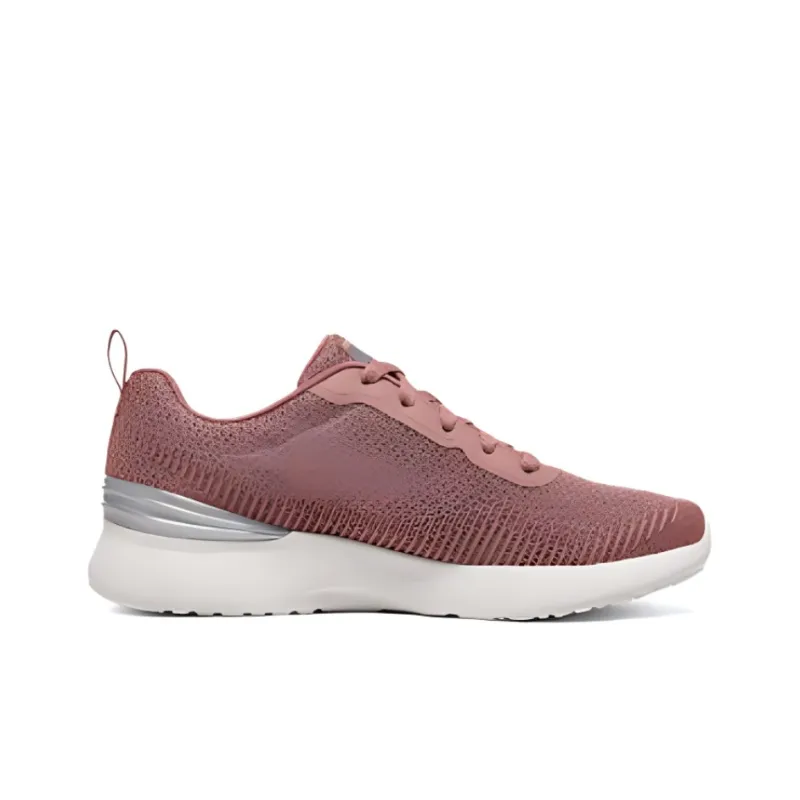 Skechers Cushioning Wear Resistant Low Top Casual Shoes Women's Pink-1