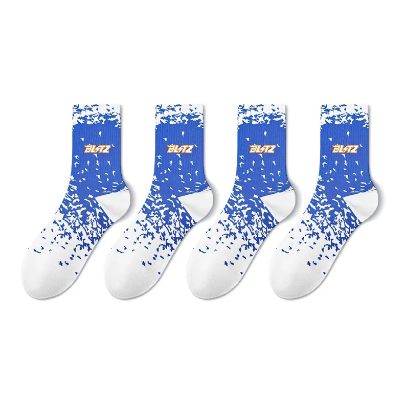 Taste The Color Mid Calf Socks Unisex 4 Pack-13