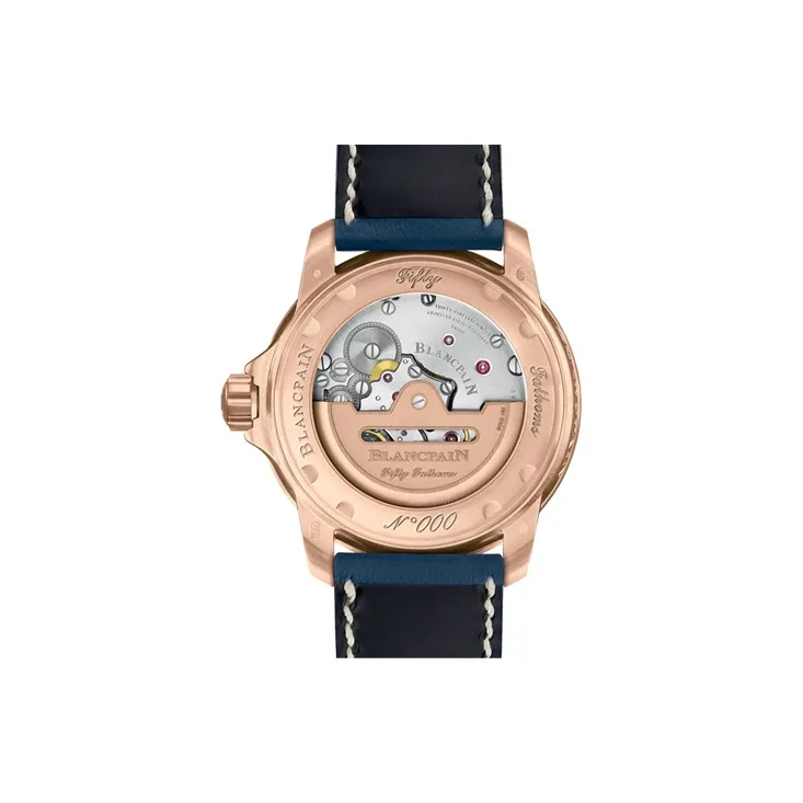 BLANCPAIN FIFTY FATHOMS Automatic Mechanical Movement Men's Watches Watch 45mm Blue Dial-3