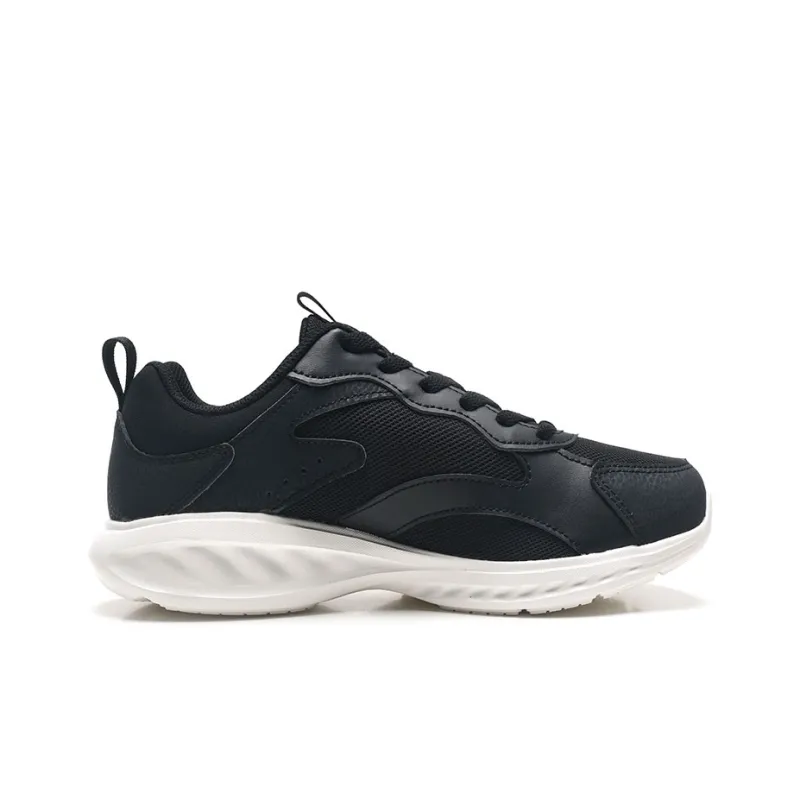 Anta Breathable And Lightweight Low Top Running Shoes Men's Black Silver-1