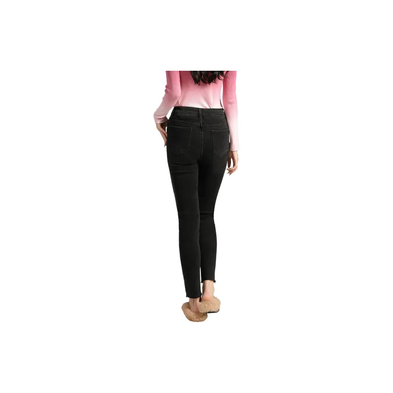 SMEN Jeans Women's Black-1