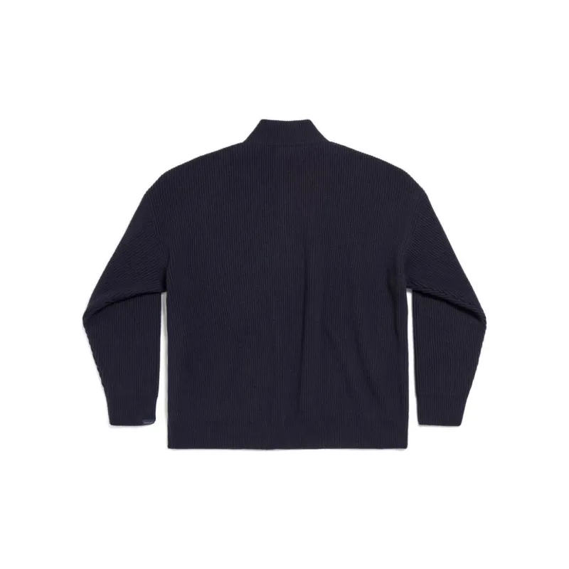 Balenciaga Half zip Cashmere Jumper-1