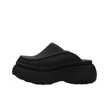 MARC JACOBS x MELISSA Wrap-toe Slippers Women's Black
