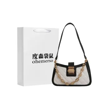 Dusen Kangaroo PU Fashion Small Square Bag, Commuter Bag Regular Women's Multicolor