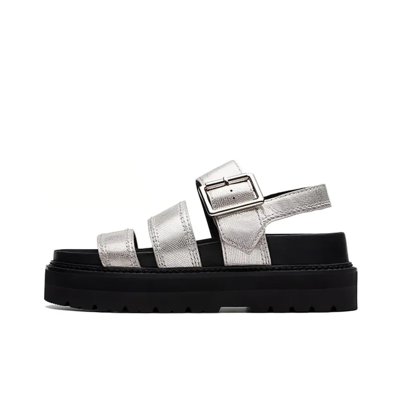 Clarks Stylish Sandal Women's Silver-0