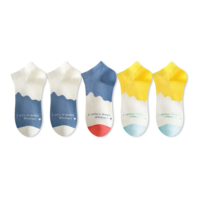 Taste The Color Ankle Socks Women's Pack Of 5-2