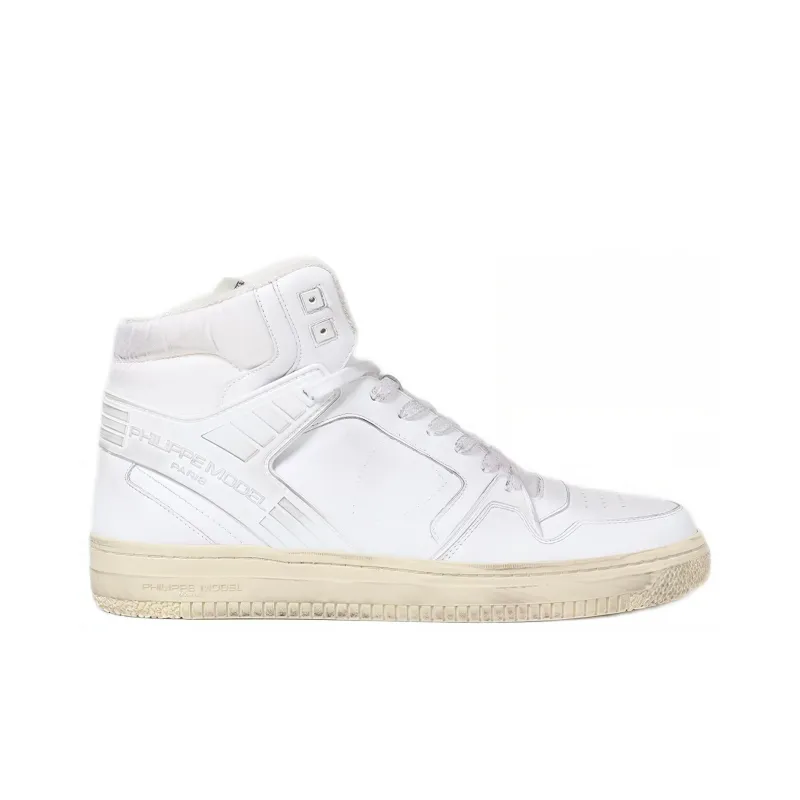 PHILIPPE MODEL Paris High-top Leather Sneakers-1