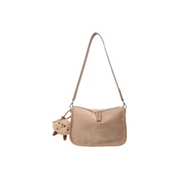 UNITE STAR PU Casual Versatile Commute Crossbody Bag Women's Black/Pink/Ecru/Khaki
