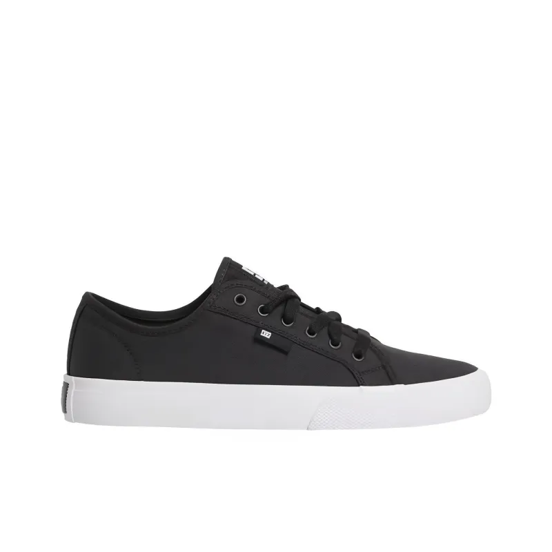 DC Shoes Anti Slip Wear Resistant Low Top Casual Shoes Men's White Black-1