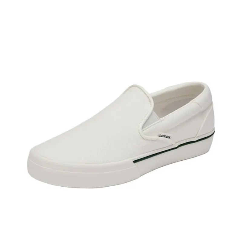 LACOSTE Low Top Casual Shoes Men's White-1