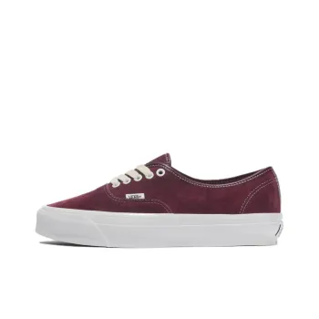 Authentic Premium Vans 44 'Port Royale Burgundy'