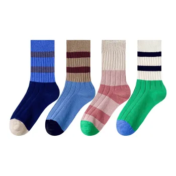 MIZU Mid Calf Socks Women's 4 Pack