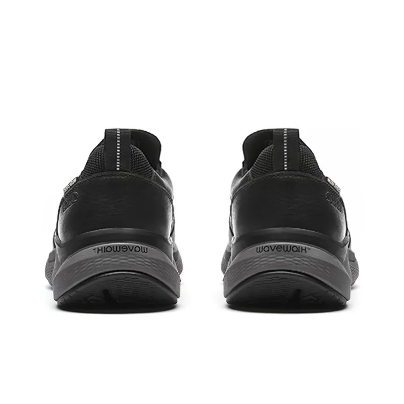 Clarks Casual Leather Shoes Men's Black-3