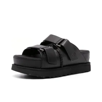 UGG Goldenstar Hi Slide Sandal 'Black' Women's