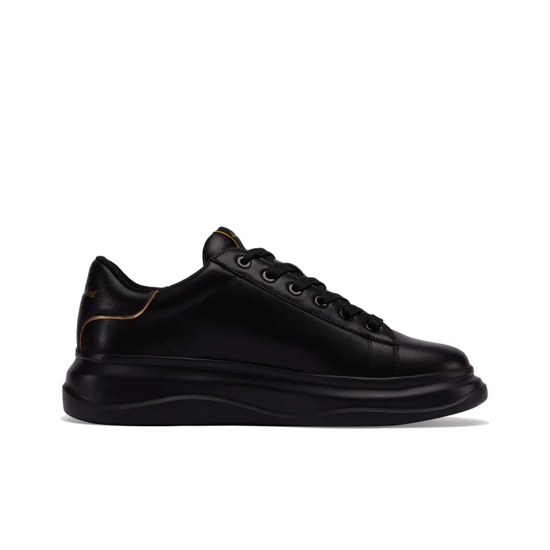 Lamborghini Low-Top Skateboard Shoes Unisex Black-1