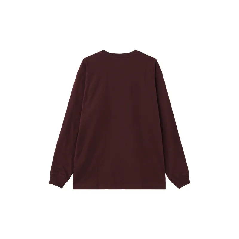 Carhartt T Shirts Unisex Burgundy-2