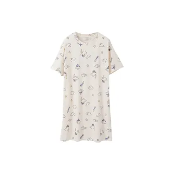 Huggy Kissy Nightgown Women's Vanilla Yellow