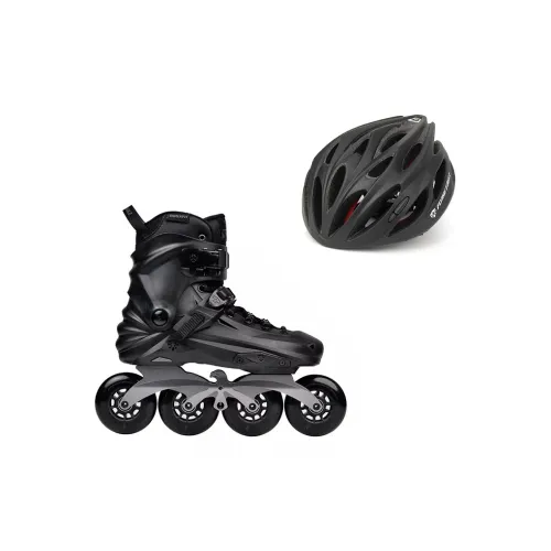 FLYING EAGLE Roller Skate Set PP+PU EPS Liner \ PC Shell Adults, Students, Beginners Unisex 36 46 X7D Black White